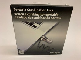 Kensington Portable Combination Laptop Lock - £19.86 GBP