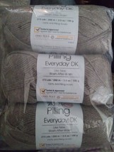Premier Yarns Anti-Pilling Everyday DK Solids Yarn Dove Pack Of 3 Skeins - £15.56 GBP