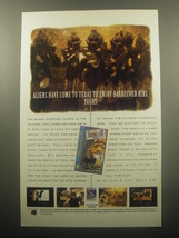 1994 Sega CD Ground-Zero Texas Video Game Ad - Aliens have come to Texas - £12.06 GBP