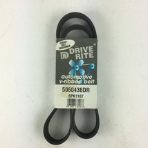 Genuine Drive Rite Automotive V-Ribbed Belt 5060436DR-6PK1107 A5 - £14.21 GBP