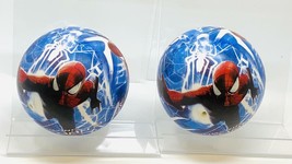 2 PACK~Soft Plastic Mini Ball~Spiderman~Great For Playground~Indoor or Outdoor - £10.27 GBP