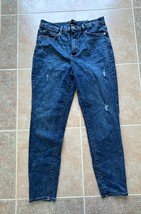 Banana Republic High Rise Skinny distressed  crop Jeans  Women Size 30 /... - £23.98 GBP