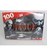 Greatest Horror Classics 100 Movies 24 Disc Dvd Set Sealed! - €24,14 EUR