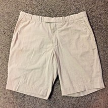 Polo Ralph Lauren Tan Striped Shorts Mens 38 Used Seersucker - £14.24 GBP