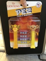 2019 New Release~Pez Dispenser~Lion King~Mini Simba &amp; Nala~brand new - £6.23 GBP