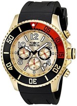 Invicta Men&#39;s 15146 Pro Diver 18k Gold Ion-Plated Stainless Steel Watch - £134.71 GBP