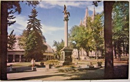 Sea Gull Monument, Temple Square, Salt Lake City, Utah Postcard - $4.95