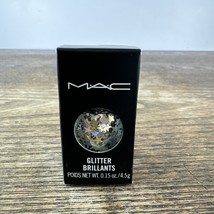 MAC GLITTER - SILVER STARS - BNIB - 4.5G JAR - $18.95