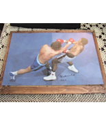 MUHAMMAD ALI BOXING CHAMPION SIGNED AUTO LARGE COLOR PHOTO - €345,77 EUR