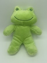 Dan Dee 7&quot; Plush Green Frog Plush Toy Baby Lovey Jingle Rattle EUC - £6.14 GBP
