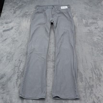 Old Navy Pants Mens 30 Gray Straight Cut Mid Rise Casual Chino Bottoms - £20.44 GBP