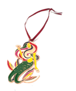 STARBUCKS MERMAID METAL ENAMEL 2017 ORNAMENT - $279.36 MXN