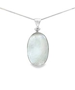 Starborn Rainbow Moonstone Pendant Necklace (22&quot;) White - $3,473.55 MXN