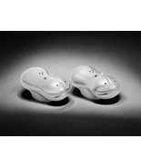 Nambé Savanna Hippo Salt &amp; Pepper Shakers Designed by Neil Cohen  EUC - $81.57