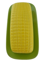 Ear of Corn Covered Butter Dish BIA Cordon Bleu Yellow Top Green Bottom 1/4 LB - £19.64 GBP