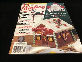 Painting Magazine December 1995 Last Minute Gifts to Paint, Holiday Cookie Jar - $10.00