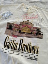 Gatlin Brothers Signed T-Shirt XXL Autographed Myrtle Beach  - $58.80