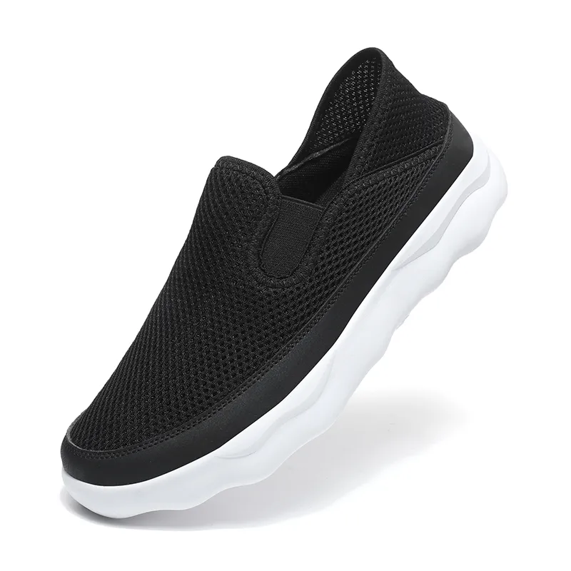 New Summer Sneakers Men Shoes   Lightweight Casual Shoes Slip-On Driving... - £59.01 GBP