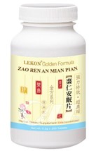 Zao Ren An Mian Tablet 100% Herb Formula 枣仁安眠片 Sleep Tight insomnia Mania Gold + - £25.97 GBP