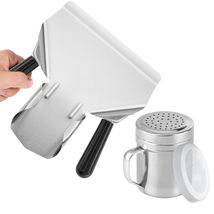 CUSINIUM Double Handle Popcorn Scoop and Dredge Bundle - Metal Popcorn Scooper - - £25.75 GBP