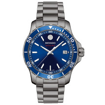 Movado Men&#39;s Series 800 Blue Dial Watch - 2600159 - £627.66 GBP