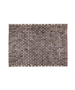 entryways Exotic Wood Doormat, 18&quot;x30&quot; - Roosevelt (black) - £39.97 GBP+