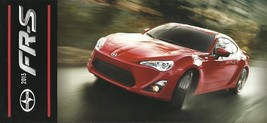 2012/2013 Scion FR-S brochure folder 1st Edition INTRO Toyota FT 86 FRS - £7.99 GBP