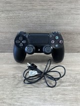 Sony PS4 PlayStation 4 Official OEM Wireless Black Controller CUH-ZCT2U  - £21.79 GBP