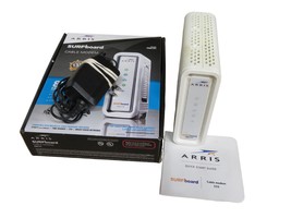 Motorola ARRIS SURFboard SB6141 DOCSIS 3.0 High-Speed Cable Modem w/ Ada... - $182.31 MXN