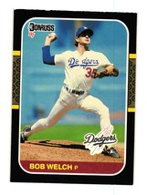 1987 Donruss #475 Bob Welch Los Angeles Dodgers - $2.55