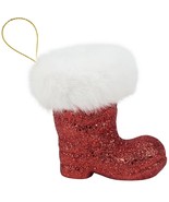 Glitter Santa Boot Ornament - $178.19 MXN