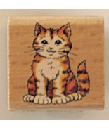 Cat Rubber Stamp by Stampcraft 1 1/2&quot; x 1 1/2&quot;, 440D39 - €4,55 EUR