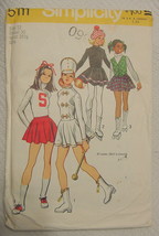 Majorette and Skating Skirt Sewing Patterns Girl Simplicity 5111 Halloween - $7.13