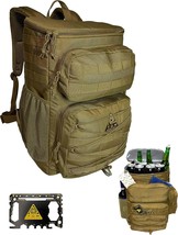 Extra Large Cooler Backpack, Tactical, Insulated, Heavy Duty, For Hiking,, Tool. - £87.89 GBP