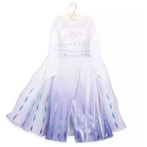 Disney Store Frozen Elsa the Snow Queen Deluxe Costume Dress + Tights - £195.00 GBP