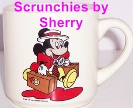Walt Disney Company Mickey Mouse Coffee Mug Vintage Retired 1986 - $24.95