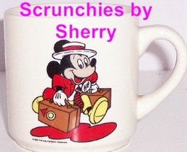 Walt Disney Company Mickey Mouse Coffee Mug Vintage Retired 1986 - £18.74 GBP