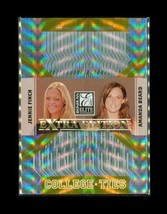 2007 Dr Elite Extra College Ties Dual Holo Sports Card CT-6 Finch Beard 123/500 - £7.90 GBP