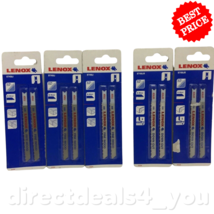 LENOX  BT450JR, Fine Wood Reciprocating Saw Blades Set of 5 - $21.77