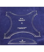 Robbing Peter to Pay Paul 8&quot;- 2 pc Quilting Template Set-Acrylic 1/8&quot; - £26.14 GBP