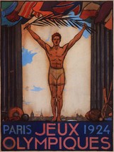 2501.Paris 1924 Sports Games quality 18x24 Poster.Home interior design art.Offic - £22.03 GBP