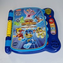 VTech Paw Patrol Mighty Pups Super Paws Touch &amp; Teach Electronic Word Book Toy - £10.25 GBP