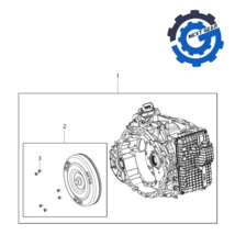 New OEM Mopar Trans W/ Torque  Auto 9 Speed for 2015-16 Jeep Renegade 68... - $110,984.25 MXN