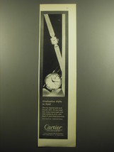 1960 Cartier Watches Ad - Graduation gifts in gold - £11.79 GBP