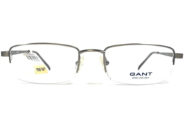 Gant G NOLITA AS Eyeglasses Frames Silver Rectangular Half Rim 51-19-140 - £46.67 GBP