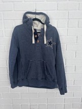 Dallas Cowboys Mitchell And Ness Throwback Hoodie Sherpa Lined Heavy Cla... - $53.89
