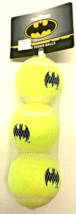 Batman Dog Tennis Balls Squeeky Set Of 3 Pet Toy - £13.93 GBP