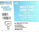 New! Case Of 4, Monogram Clean Force Mild Foam Hand Soap 25 oz refill - £40.10 GBP