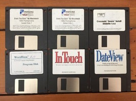 Vtg 90s Parsons PA State Tax Edge In Touch Software Macintosh Floppy Dis... - $18.99