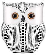 Modern Classy Lucky Owl Resin Art Figure Showpiece - £39.15 GBP